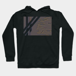 Bamboo grove Glowing at Night Hoodie